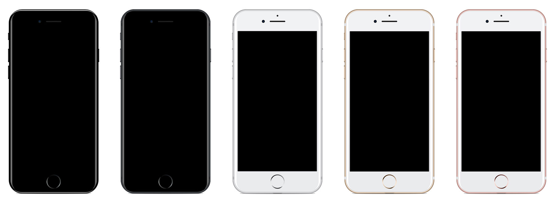 iPhone 7 全色系模型0