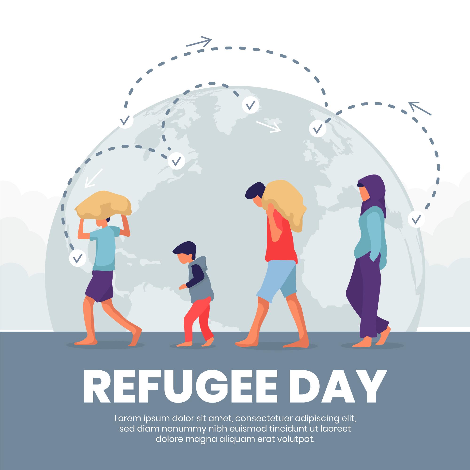 国际难民日主题插图0