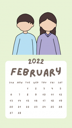 手机壁纸2022日历图片