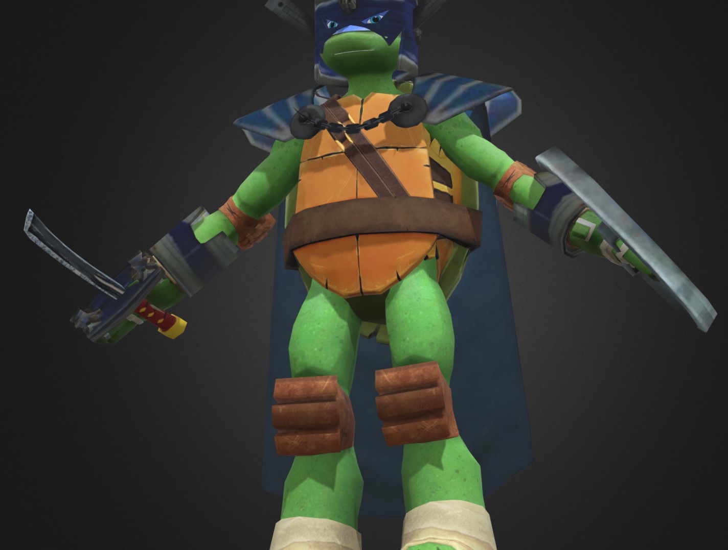 忍者神龟3d模型1