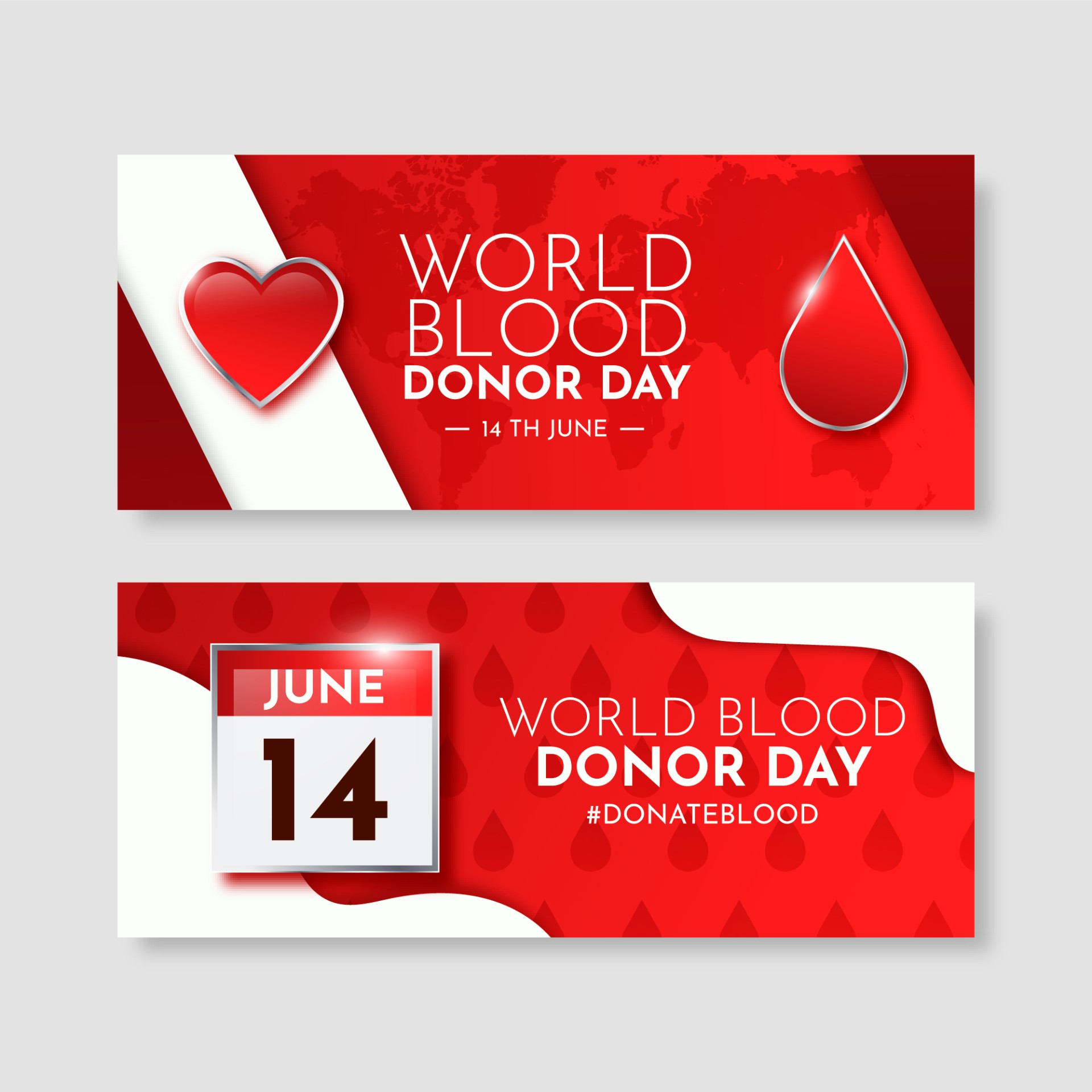 2022世界献血者日横版海报0