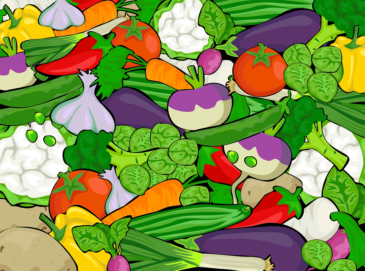 蔬菜背景图0
