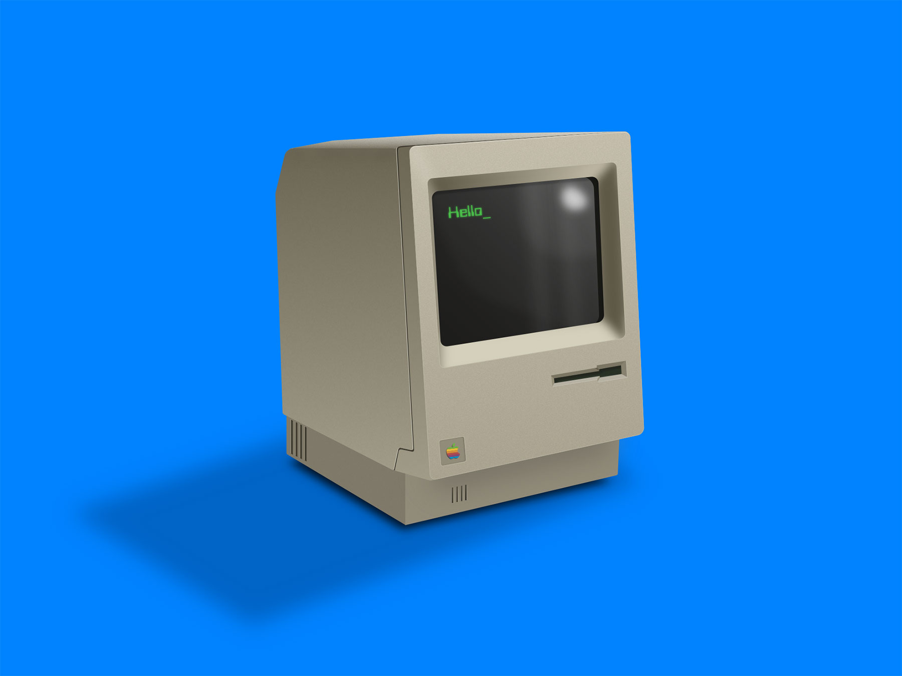 Macintosh 128K模型0