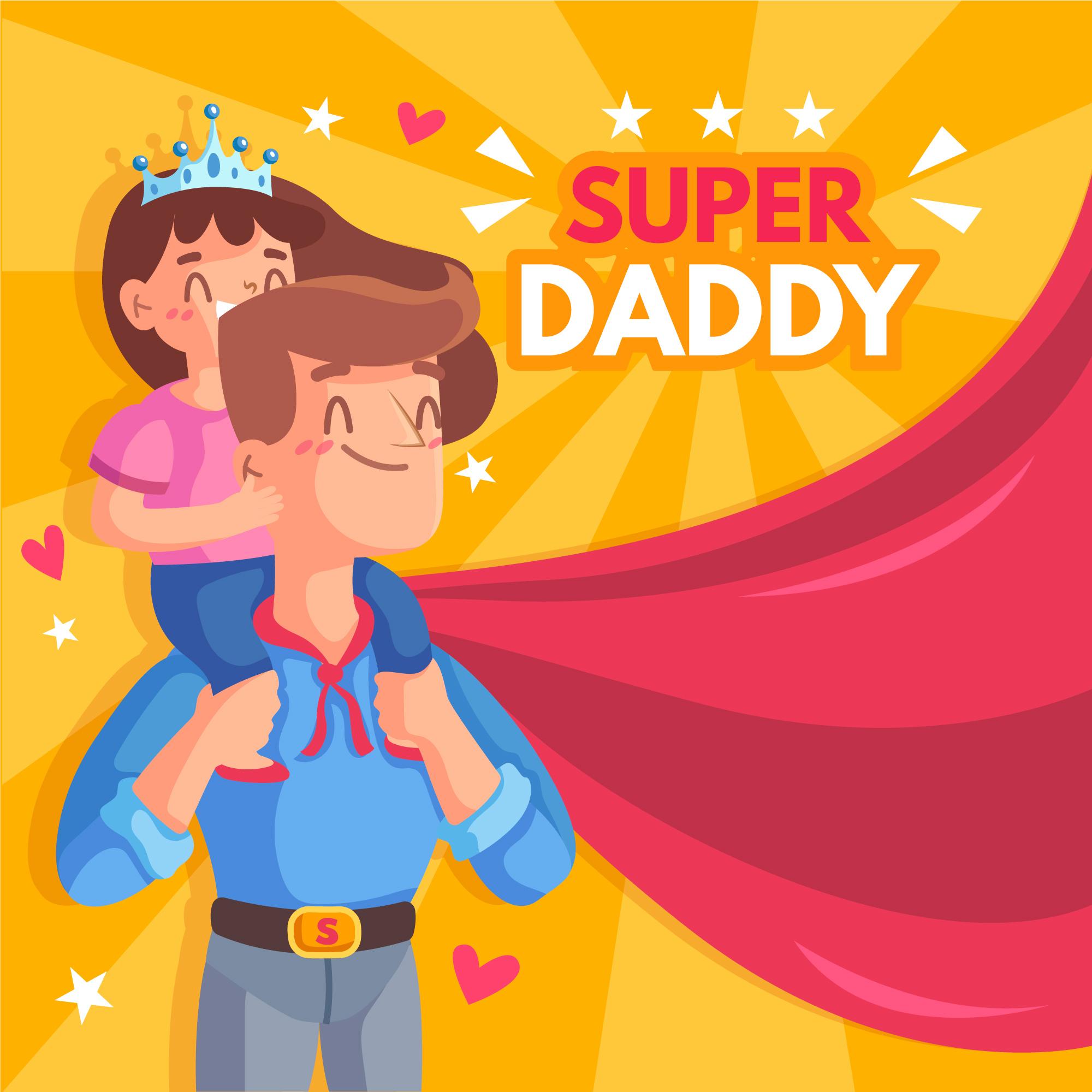 女儿的超级英雄父亲节插图0