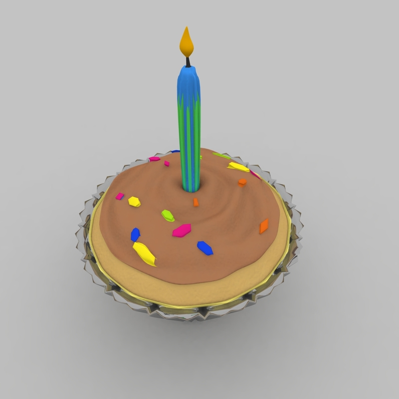 生日蛋糕建模1