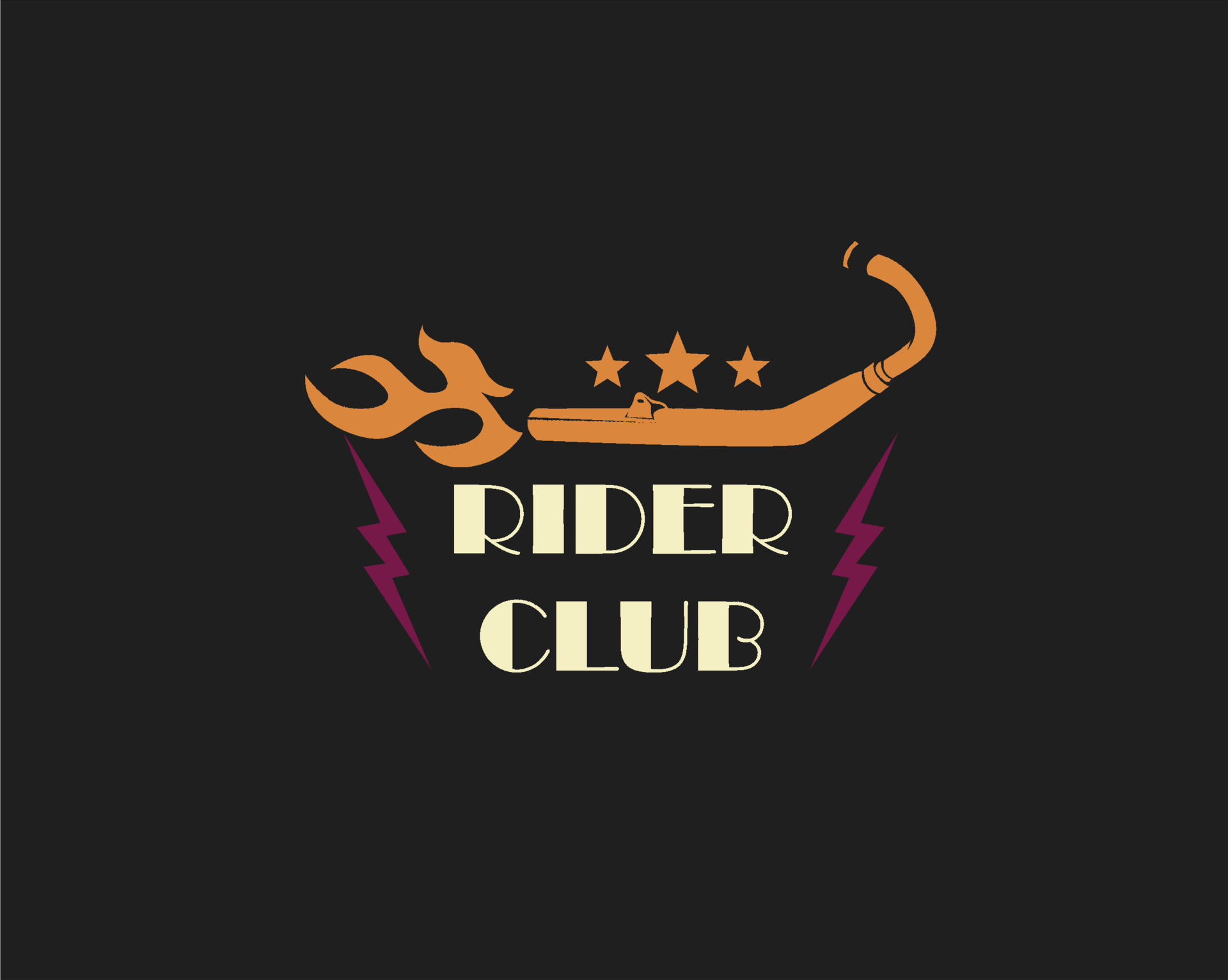 摩托车俱乐部排气标志logo0