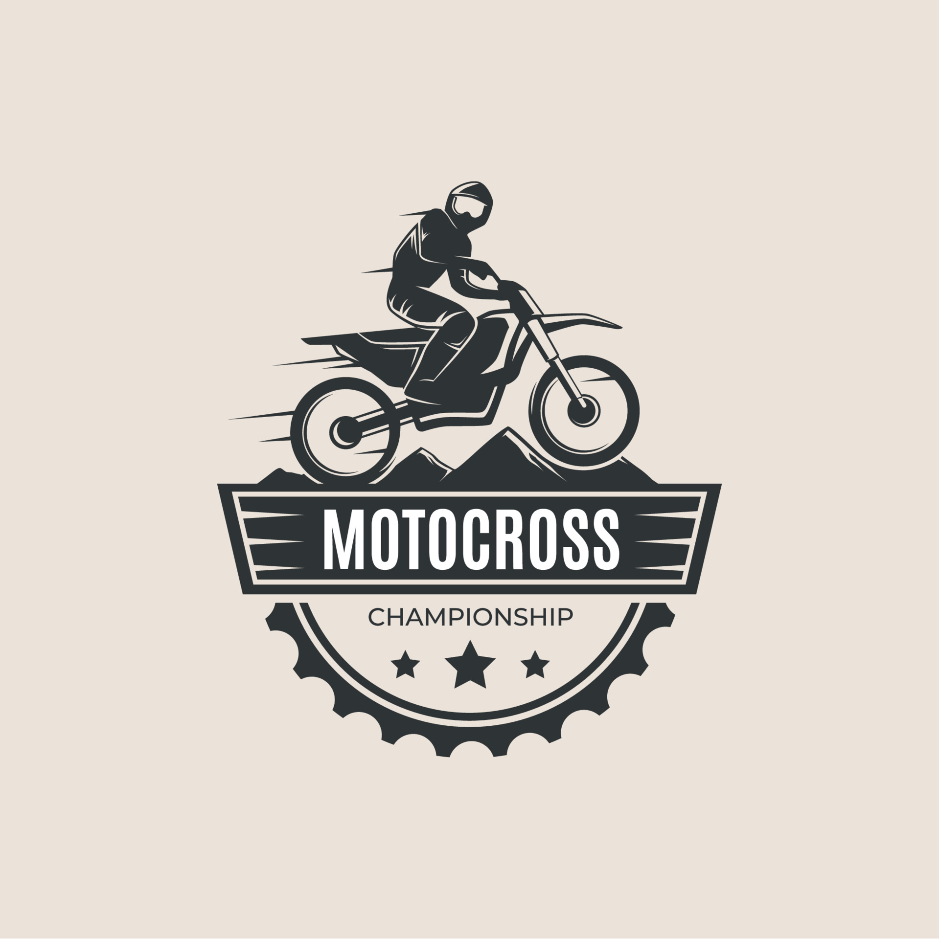 摩托车主题印刷logo0