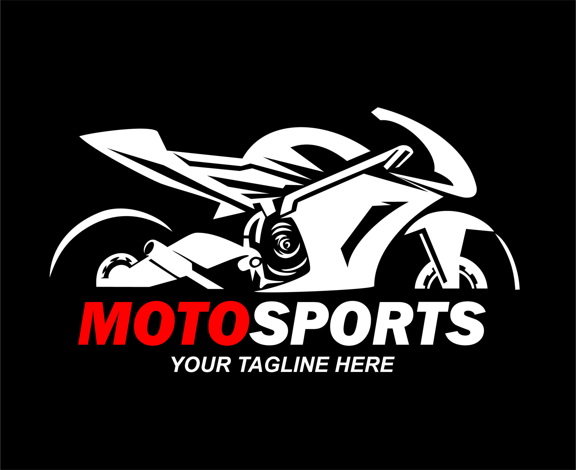 运动摩托车标志logo0