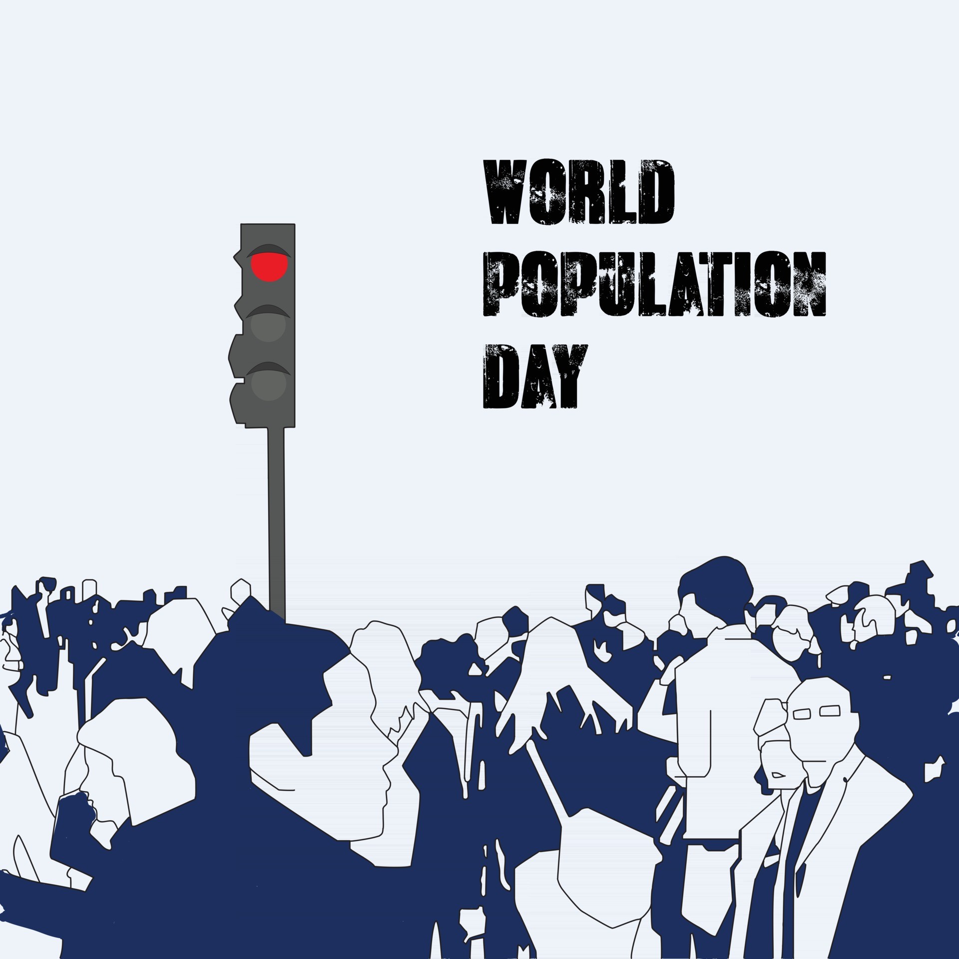 世界人口日海报插图0