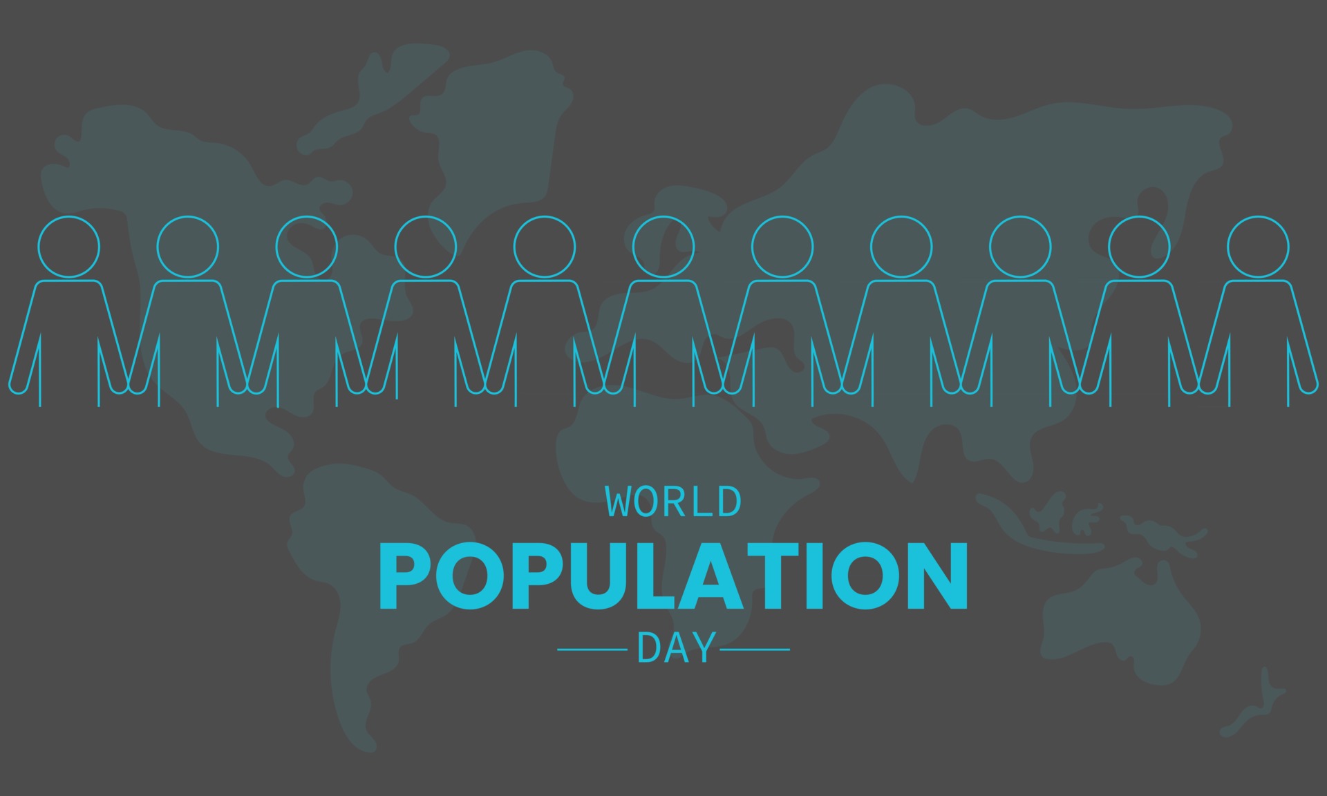世界人口日与人口地图0
