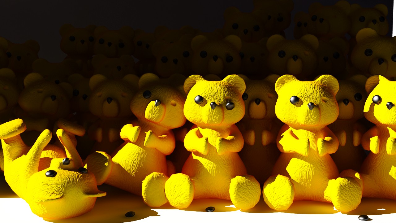 泰迪熊玩具模型2