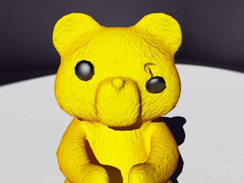 泰迪熊玩具模型3