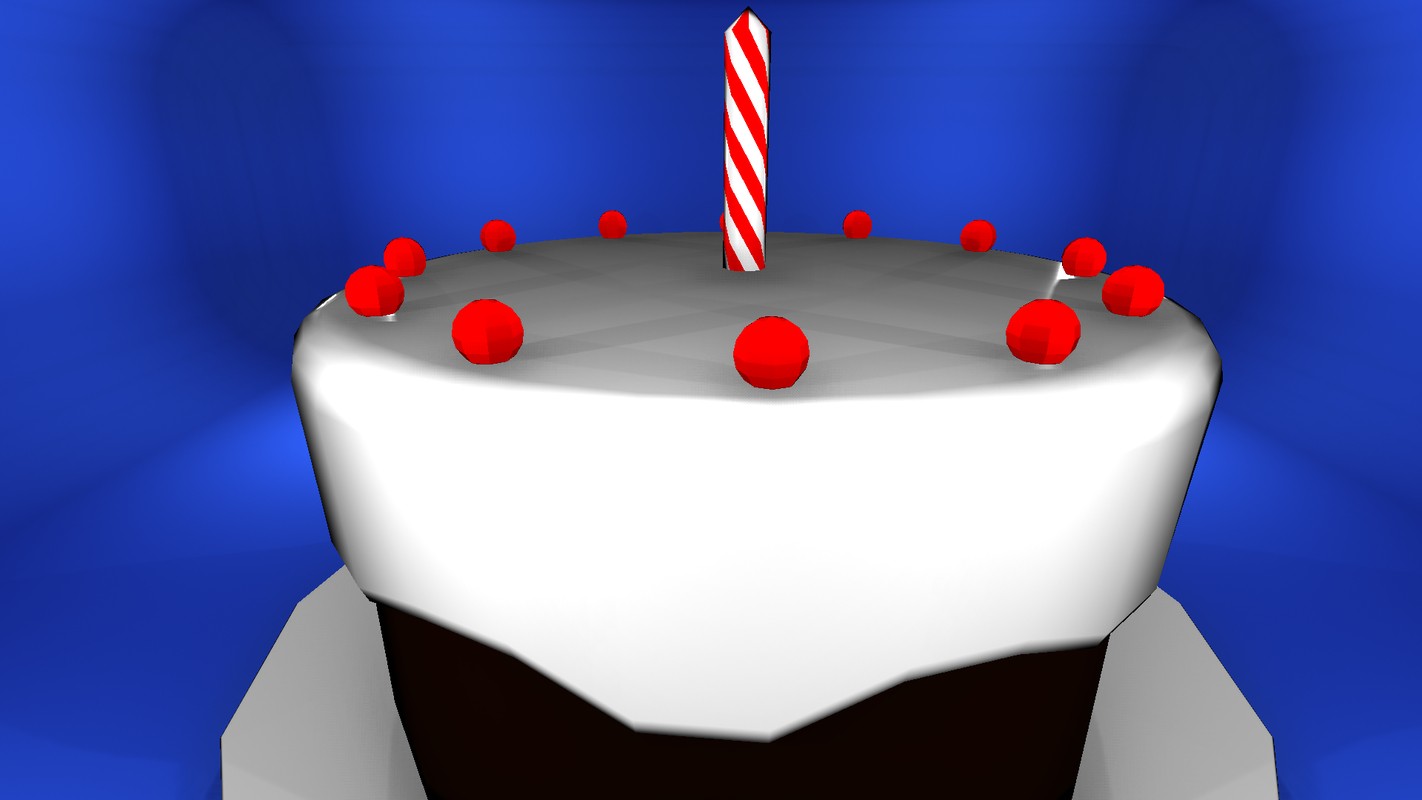 3d生日蛋糕模型2