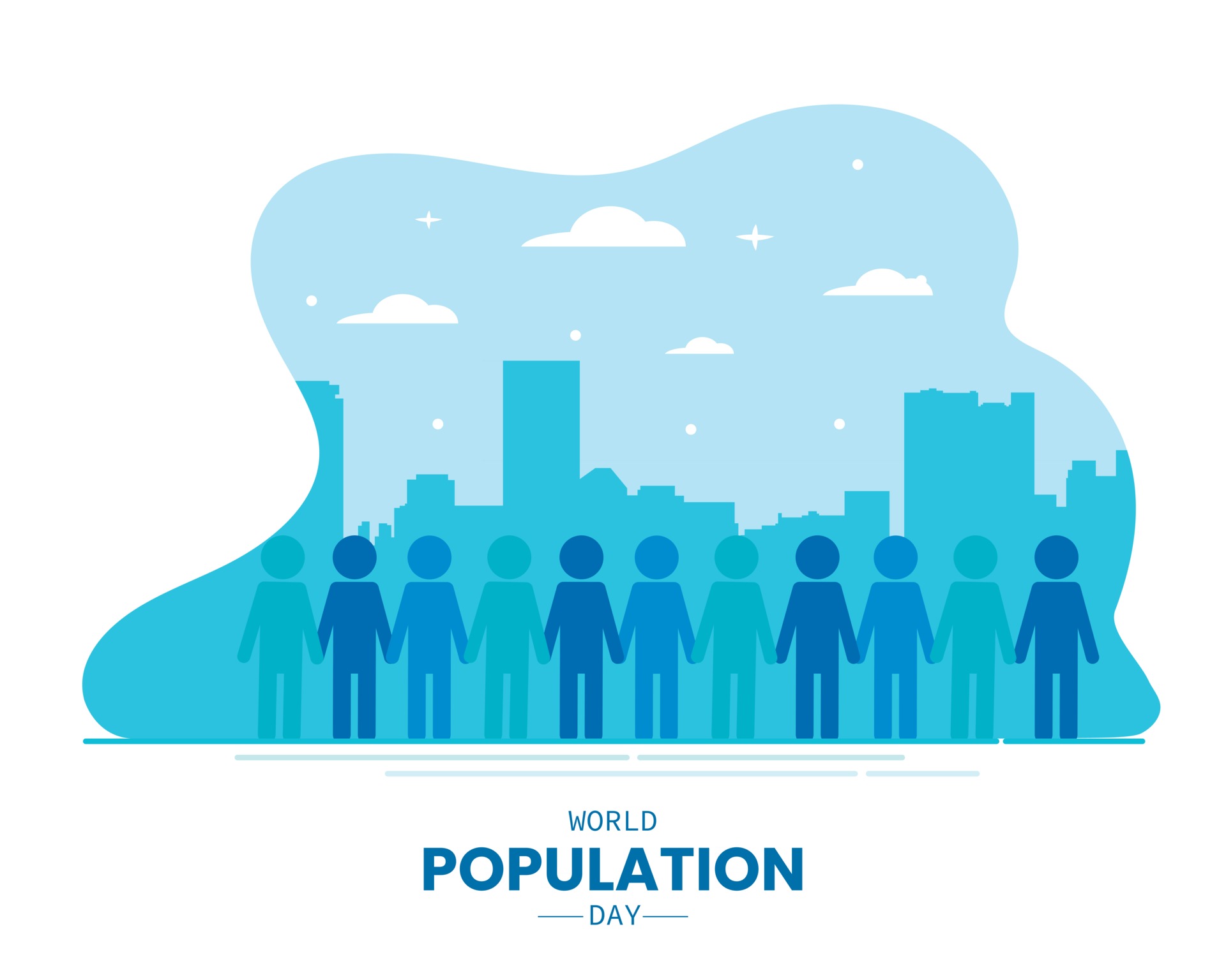 世界人口日简约插图0