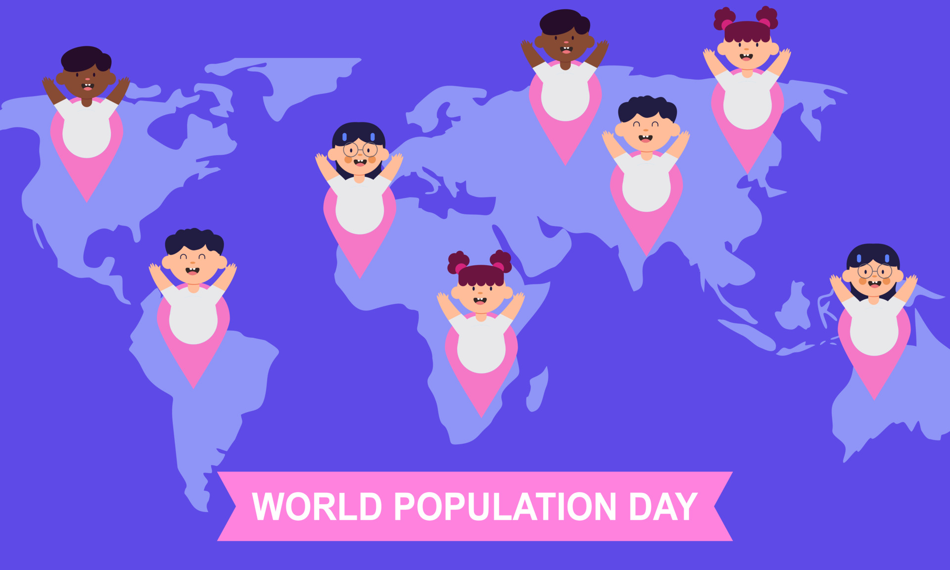 世界人口日人口分布插图0