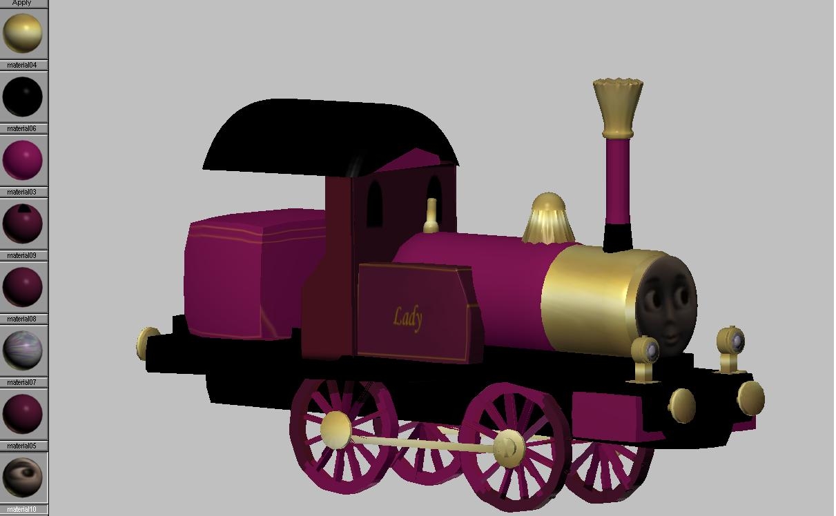 动画托马斯火车模型1