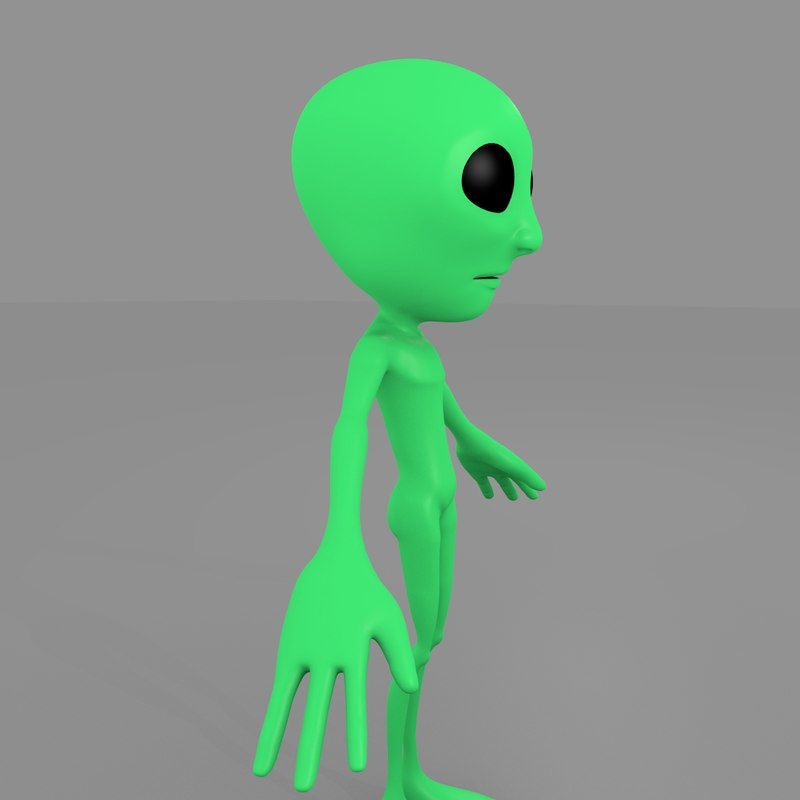 外星人3d模型2