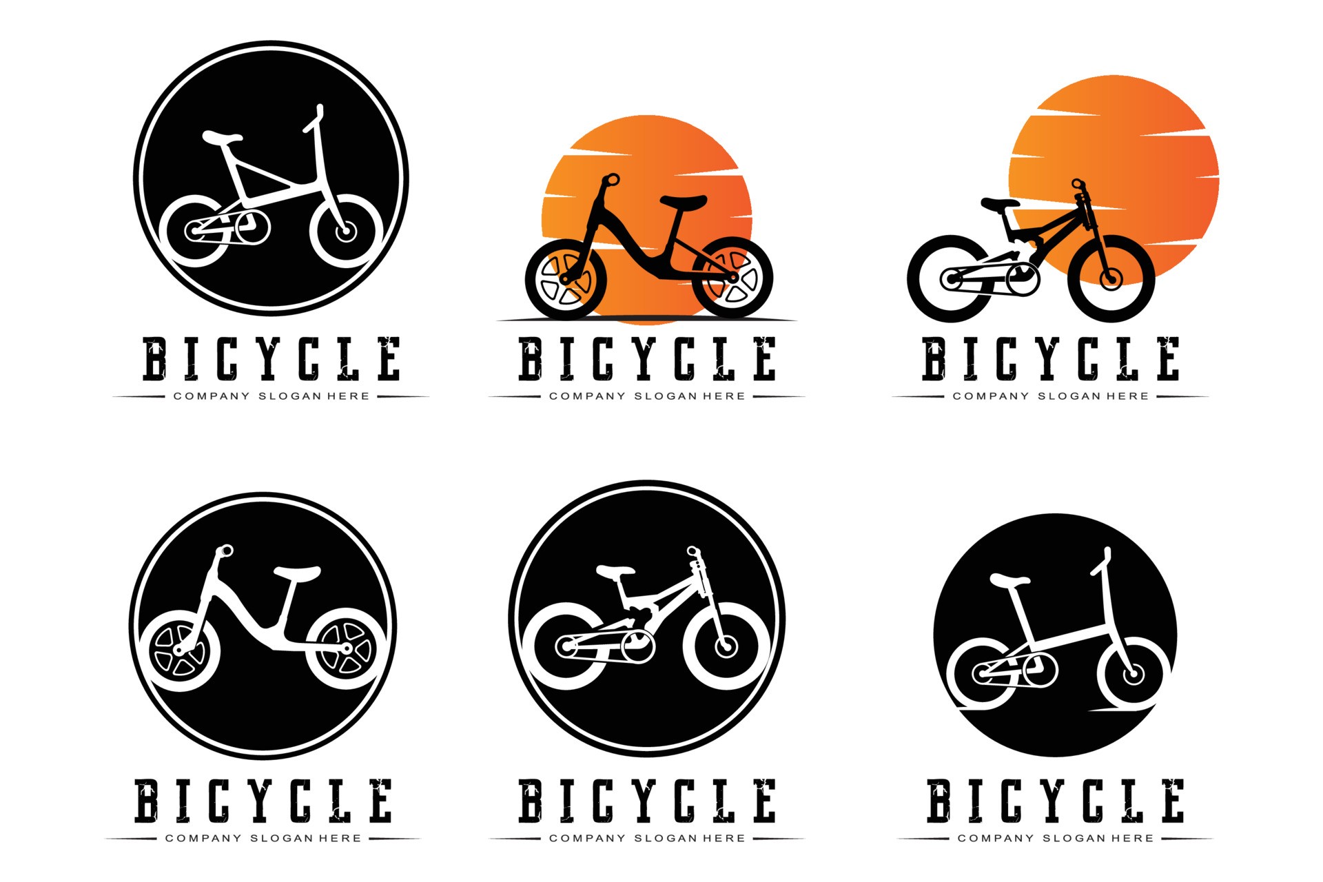 休闲自行车logo0