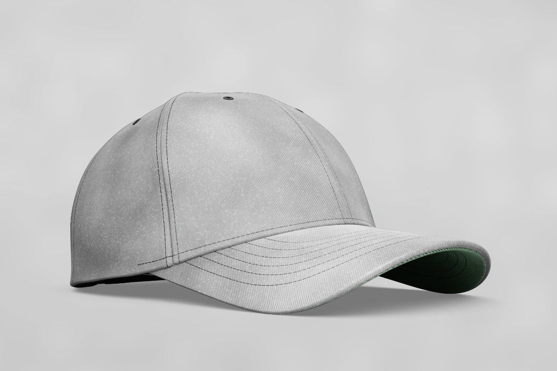 纯色棒球帽鸭舌帽样机素材1