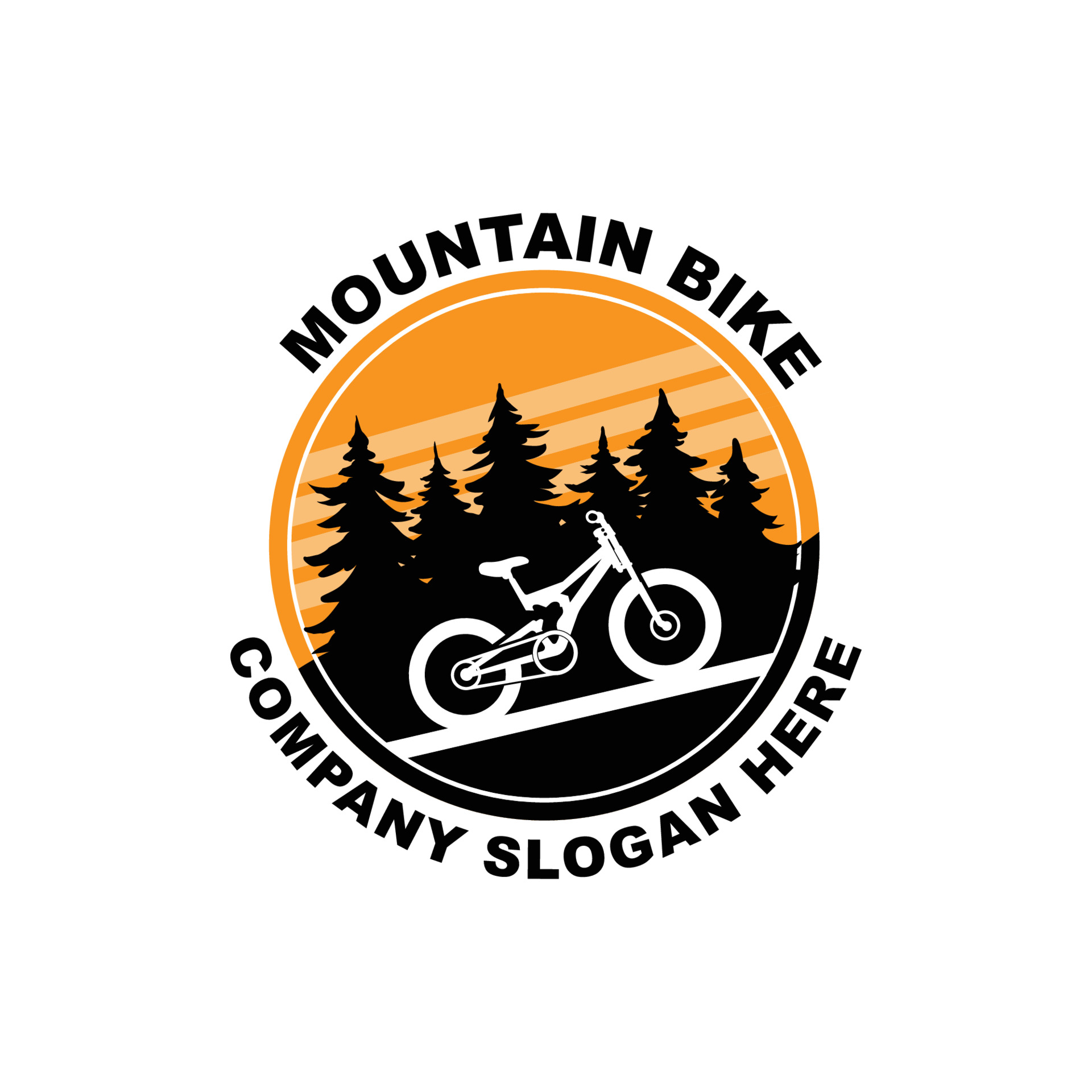 山地自行车标志logo0