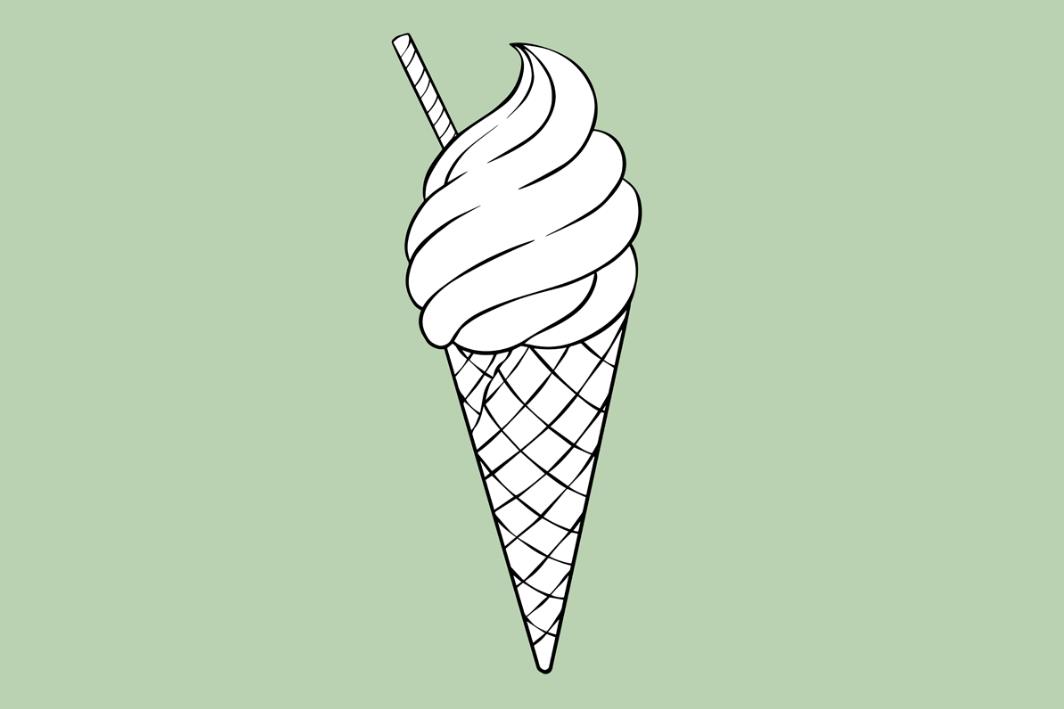 冰淇淋简笔画0