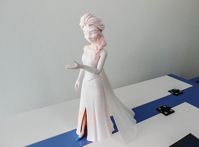 艾莎公主3d模型1