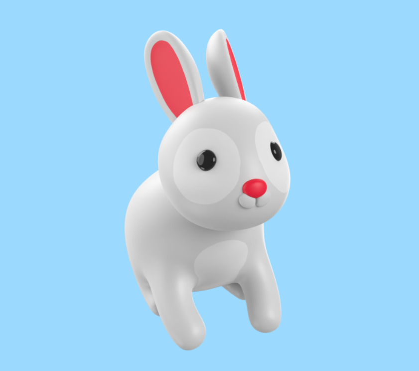 兔子插画0