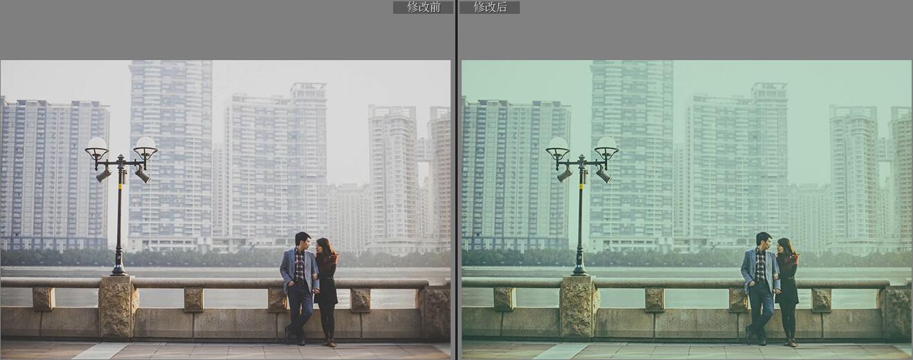 Lightroom为照片添加冷色调效果教程及实例