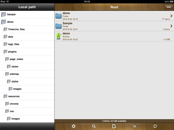 Axure把生成的html原型导入到iPad或iPhone操作实例