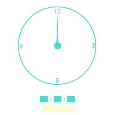 Axure制作与系统时间匹配的时钟操作实例