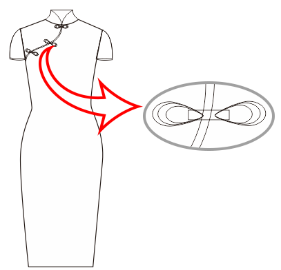 CDR旗袍款式图设计教程
