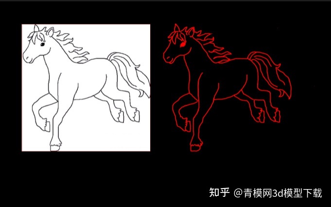CAD绘制马操作教程